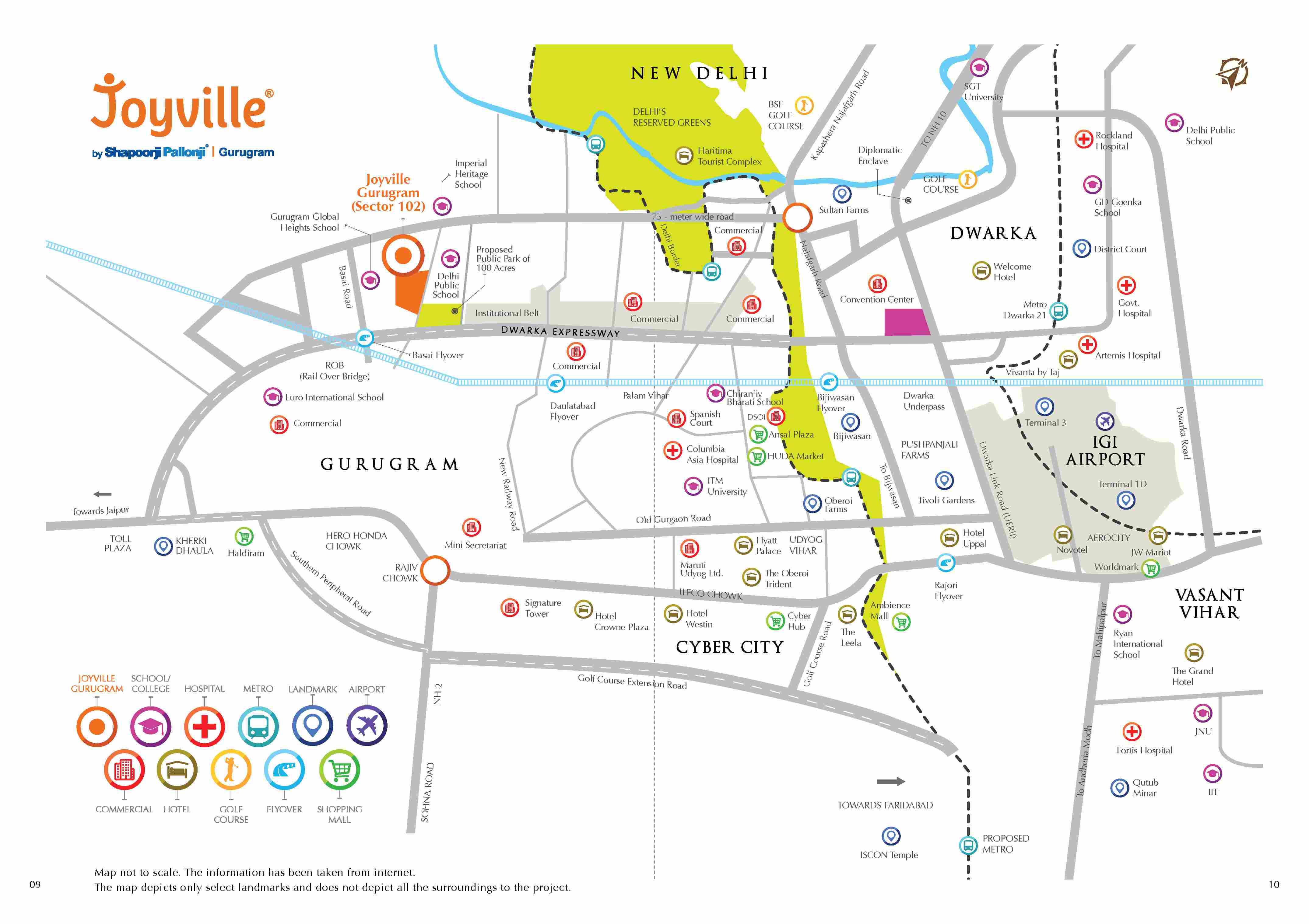 Joyville Gurgaon Project Location