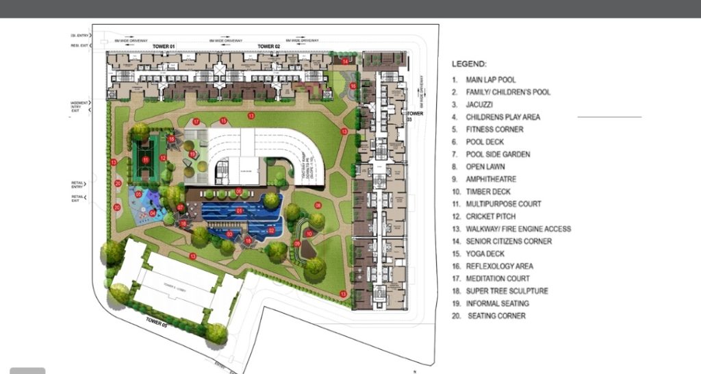 Shapoorji Pallonji thane site plan